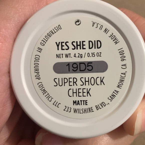 2/$15 Colourpop Super Shock Cheek “Yes She Did” - Picture 3 of 3